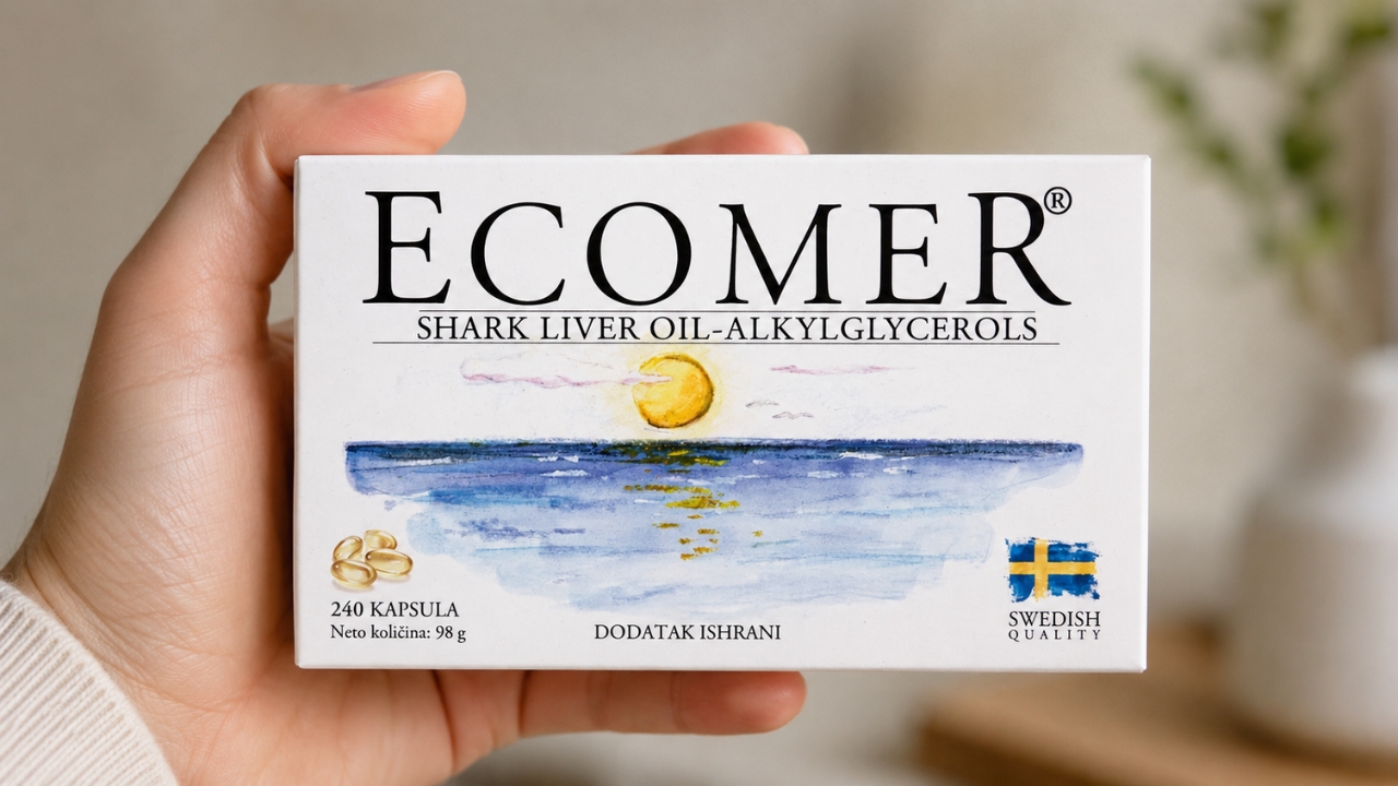Osoba u ruci drži kutiju Ecomera